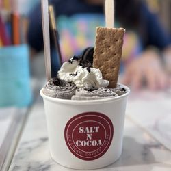 Salt N Cocoa - Oreo rolled icecream
