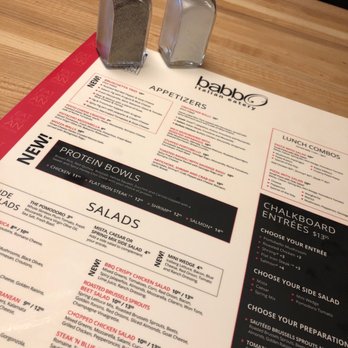 Babbo Italian Eatery - Italian Near Me - Glendale, Arizona