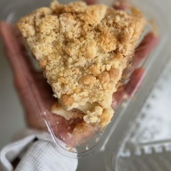 A La Mode Pies West Seattle - Apple pie slice (after taking a bite) - Desserts Near Me - Seattle, Washington A La Mode Pies West Seattle - Apple pie slice (after taking a bite) - Desserts Near Me - Seattle, Washington