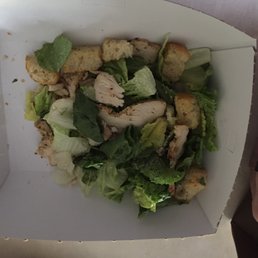 Full size salad received. Little small!!