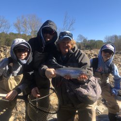 On The Rivers Fly Fishing Company - Let us take you Fly Fishing Casting to Trout in Beavers Bend State Park, OK