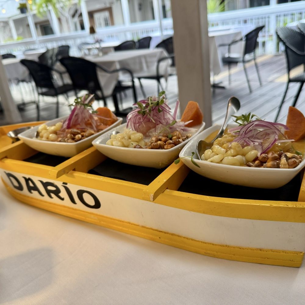 Ceviche sampler Ceviche sampler