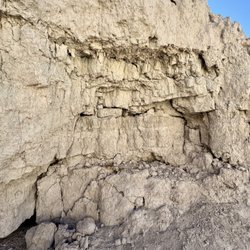Ice Age Fossils State Park - Up close to one of the trenches where fossils have been found