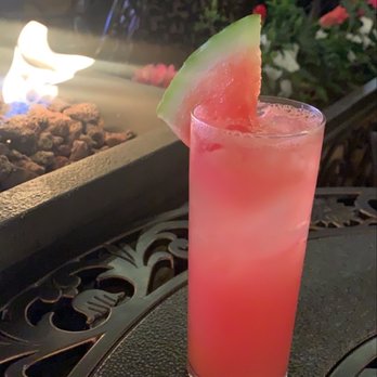 G Lounge - Watermelon Fizz cocktail. Our table was right next a firepit and a heater, perfect seat if you ask me! - Hookah Bars Near Me - Glendale, California G Lounge - Watermelon Fizz cocktail. Our table was right next a firepit and a heater, perfect seat if you ask me! - Hookah Bars Near Me - Glendale, California