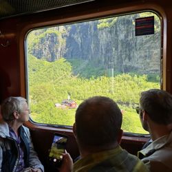 Flåmsbana - Valley and waterfall views