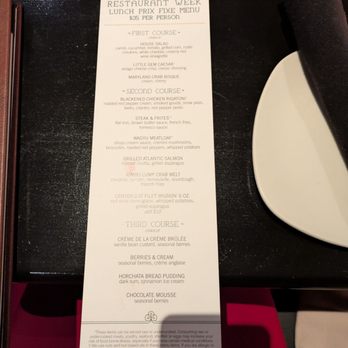 J Gilbert's - Restaurant week menu - Steakhouses Near Me - McLean, Virginia J Gilbert's - Restaurant week menu - Steakhouses Near Me - McLean, Virginia