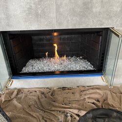 Fire and Ice Fireplace Makeovers