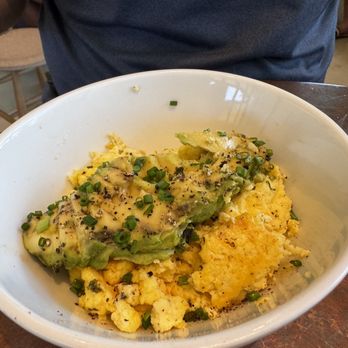 Otherside Cafe - Scrambled egg, chives, and avocado - Cafes Near Me - Fresno, California