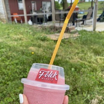 Folck Winery - Sangria - frozen. - Wine Bars Near Me - Mechanicsburg, Ohio