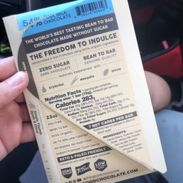 Nutrition facts Nutrition facts