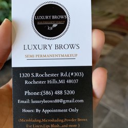 Luxury Brows