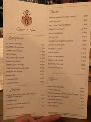 Menu photo 5 Cacio e Pepe North Miami Beach, FL Menu photo 5 Cacio e Pepe North Miami Beach, FL
