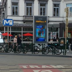 Louise Metro - Louise metro station in Brussels