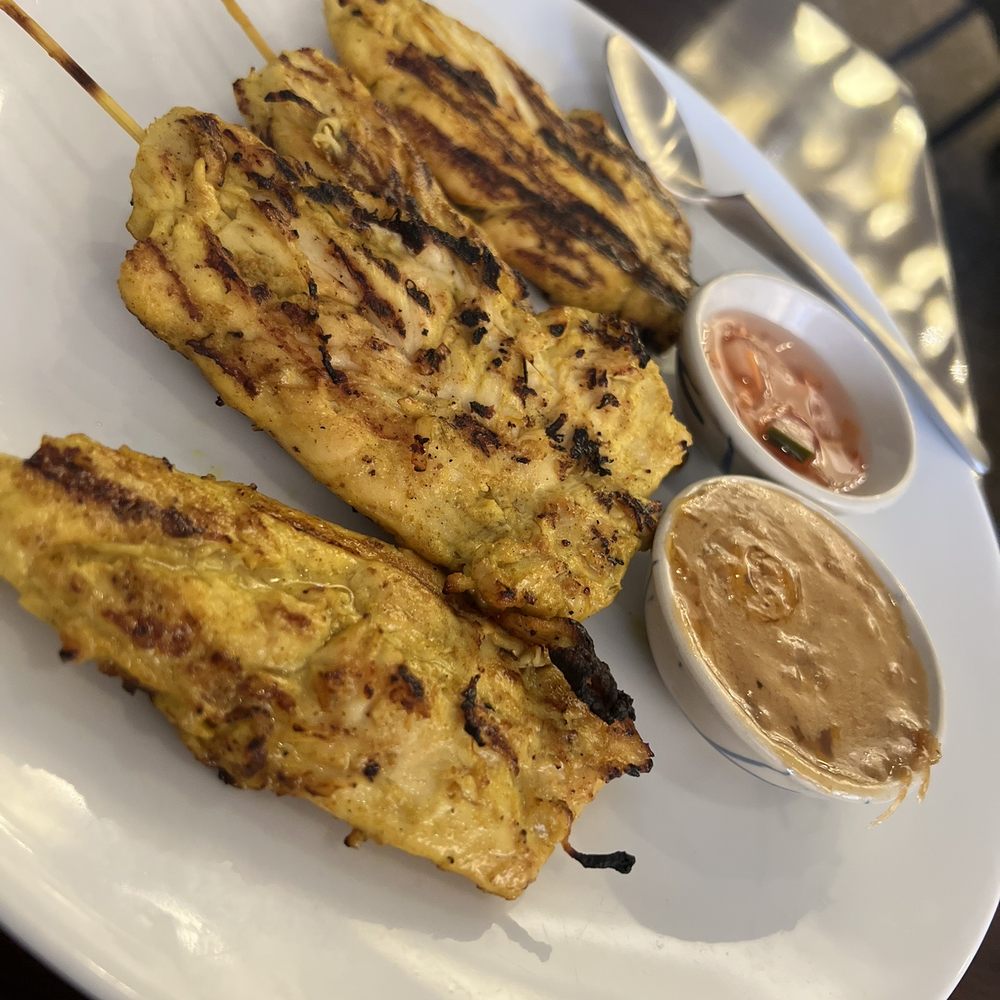 Lim's Fine Thai & Sushi Restaurant - Chicken Satay - Japanese Near Me - Providence, Rhode Island