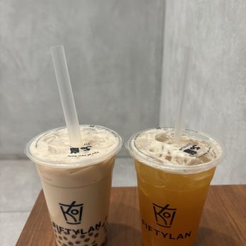 FIFTYLAN Koreatown - Golden Bubble Milk Tea - Bubble Tea Near Me - New York, New York FIFTYLAN Koreatown - Golden Bubble Milk Tea - Bubble Tea Near Me - New York, New York