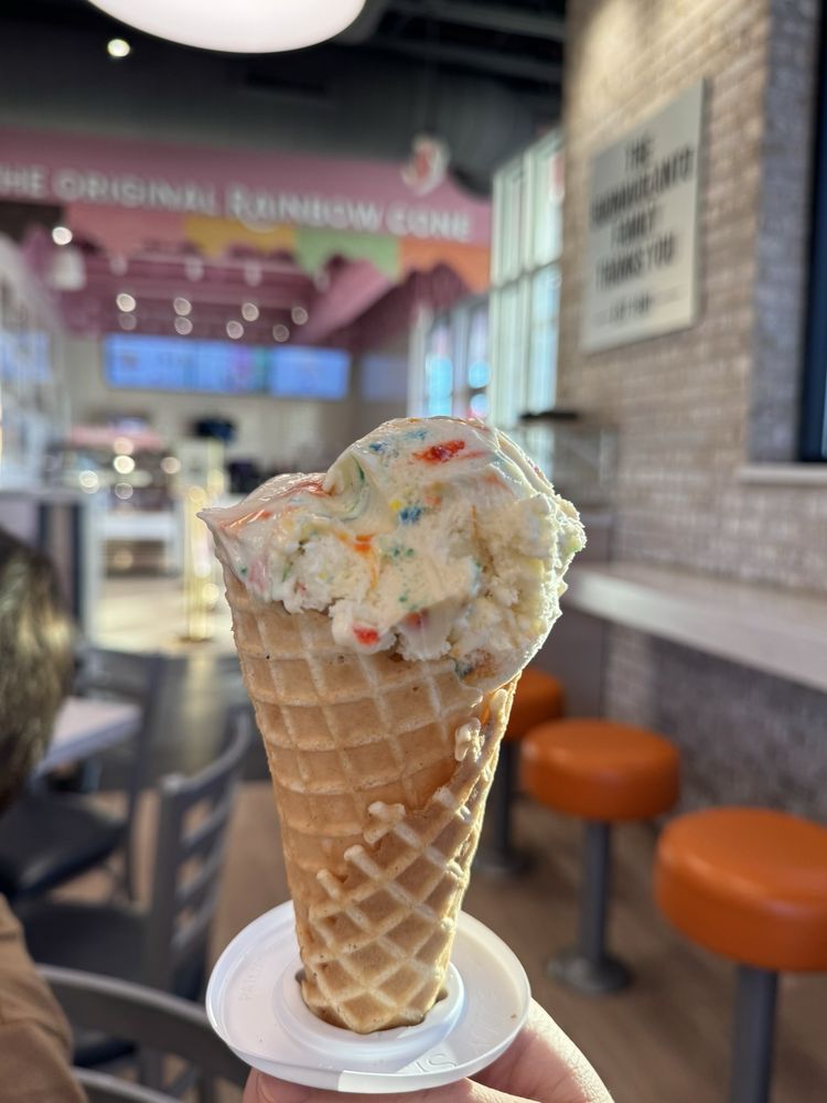 The Original Rainbow Cone Logo