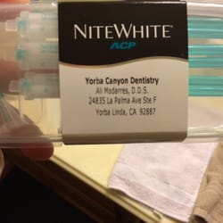 Whitening gels from Dr. M that work great.
