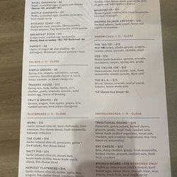 Silver Creek Traders - Food Menu