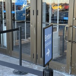 Ross Dress for Less - The secured entrance and exit
