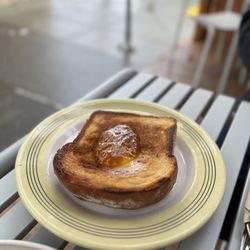 Sweedeedee - Toasted Grandma's Bread really tasty especially with the fruit preserves added as they make that in house