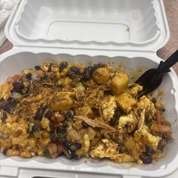 Breakfast burrito bowl