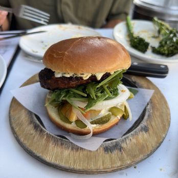 Manchego - Lamb burger - Spanish Near Me - Santa Monica, California Manchego - Lamb burger - Spanish Near Me - Santa Monica, California