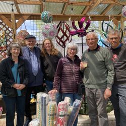 InRugCo Studio & Gift Shop - Paradise Patio with family visiting from Denmark!