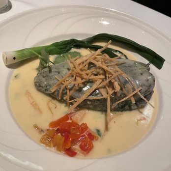 Vintage Press - Roasted Green Chili Relleno, stuffed with Goat Cheese and Mushroom - American Near Me - Visalia, California Vintage Press - Roasted Green Chili Relleno, stuffed with Goat Cheese and Mushroom - American Near Me - Visalia, California