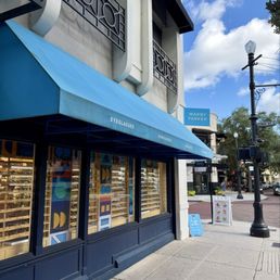 Exterior outside entrance of Warby Parker Winter Park - Winter Park, Florida Exterior outside entrance of Warby Parker Winter Park - Winter Park, Florida