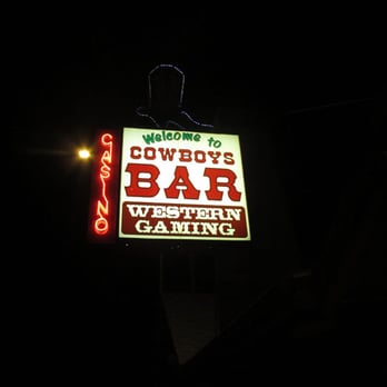 Cowboy's Bar - a neon sign in the dark - Bars Near Me - Great Falls, Montana