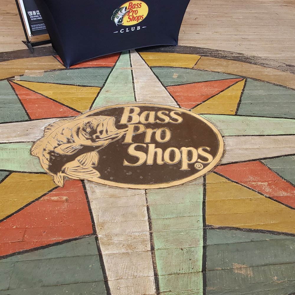 Bass Pro Shops - Floor at the entrance - Hunting & Fishing Supplies Near Me - Cincinnati, Ohio Bass Pro Shops - Floor at the entrance - Hunting & Fishing Supplies Near Me - Cincinnati, Ohio