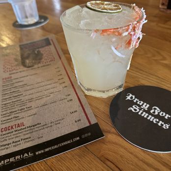 Imperial - Coconut washed margarita - Bars Near Me - Ferndale, Michigan