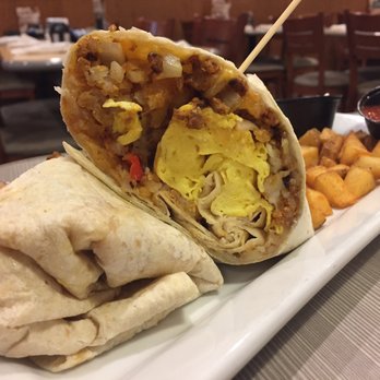 Perkins American Food - Breakfast burrito. Not bad but the way it's rolled means you're still just eating everything individually. - Bakeries Near Me - Cedar Rapids, Iowa Perkins American Food - Breakfast burrito. Not bad but the way it's rolled means you're still just eating everything individually. - Bakeries Near Me - Cedar Rapids, Iowa
