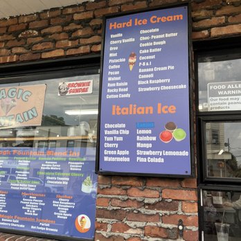 Magic Fountain Ice Cream - So many types!!! - Ice Cream & Frozen Yogurt Near Me - Bayonne, New Jersey