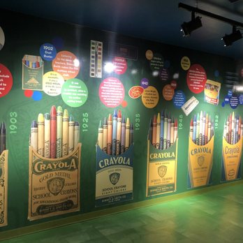 Crayola Experience - History of Crayola part 1 - Amusement Parks Near Me - Easton, Pennsylvania