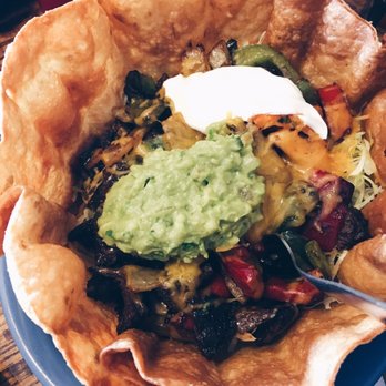 Taco Rico - Steak Fajita Bowl with everything on it - Mexican Near Me - Lafayette, Indiana Taco Rico - Steak Fajita Bowl with everything on it - Mexican Near Me - Lafayette, Indiana