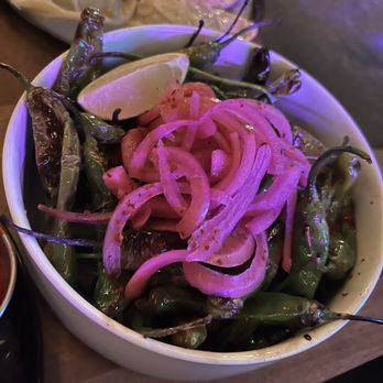 Zhora Darling - a bowl of onions and peppers - Tapas/Small Plates Near Me - Minneapolis, Minnesota