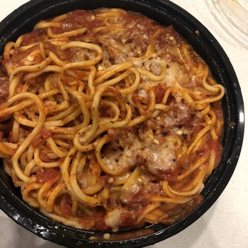 Don Rigatoni - Spaghetti, no meat, this is what I got on my second trip to don rigatoni's and it was delish! - Italian Near Me - Tampa, Florida
