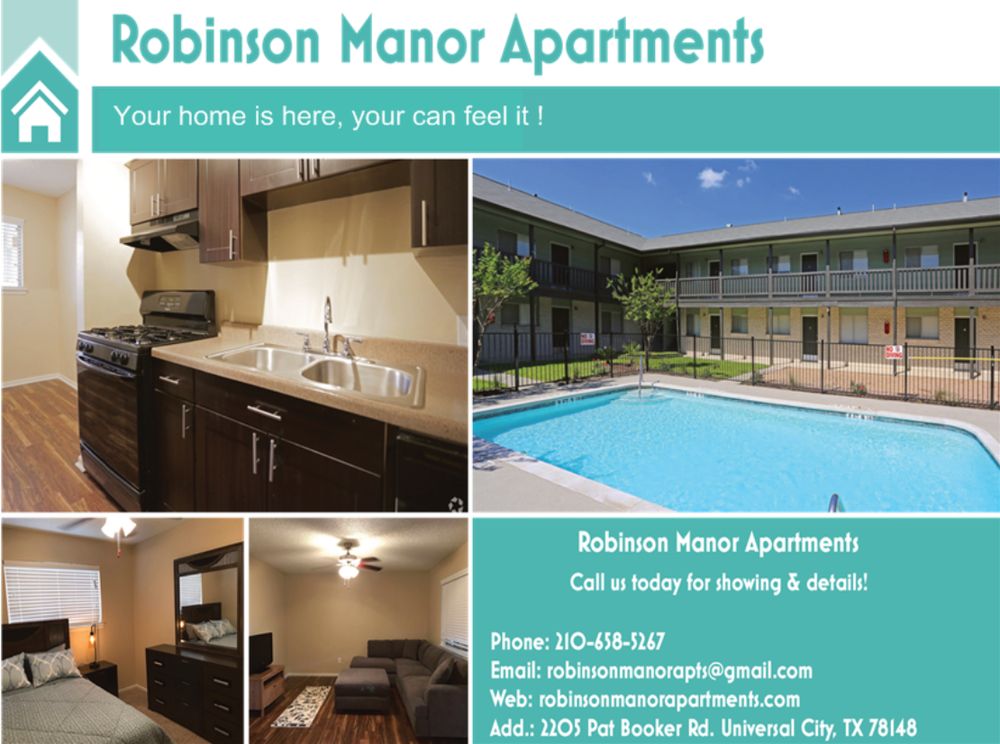 ROBINSON MANOR APARTMENTS Updated August 2024 2205 Pat Booker Rd