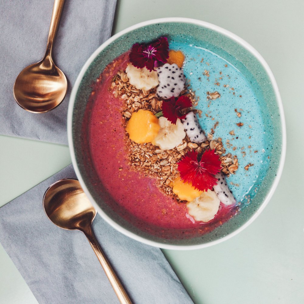 Rainbow Smoothie Bowl Rainbow Smoothie Bowl