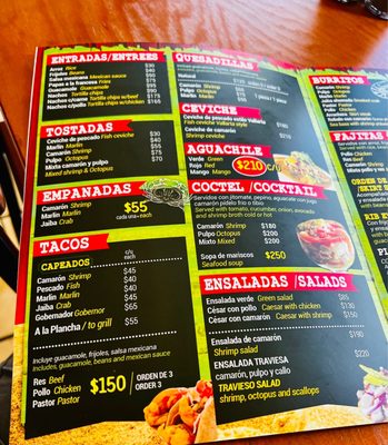 Menu photo 2 Travieso's Puerto Vallarta, JAL Menu photo 2 Travieso's Puerto Vallarta, JAL