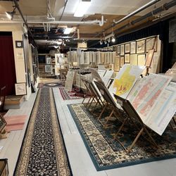 Mainely Maps, Frames & Gallery - Downstairs