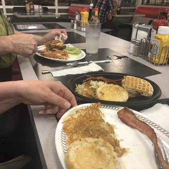 Waffle House - Cypress - Made to order delicious Cheeseburger and a bacon, eggs,hash browns, and waffle. - Diners Near Me - Cypress, Texas Waffle House - Cypress - Made to order delicious Cheeseburger and a bacon, eggs,hash browns, and waffle. - Diners Near Me - Cypress, Texas