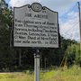Photo of Sir Archie Historical Marker