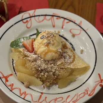 The Raintree Restaurant - Granny Smith Apple Crepe - American Near Me - Saint Augustine, Florida The Raintree Restaurant - Granny Smith Apple Crepe - American Near Me - Saint Augustine, Florida