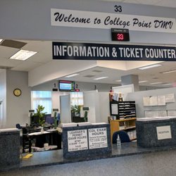 DMV - Pre-pandemic era in College Point, Queens, NYC