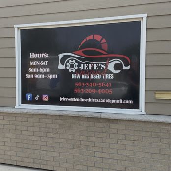Jefe’s Westend - Tires Near Me - Davenport, Iowa Jefe’s Westend - Tires Near Me - Davenport, Iowa