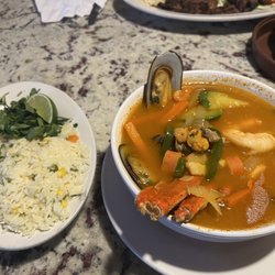 Mar-Y-Sol Restaurant - seafood soup