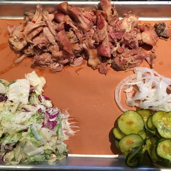 Sweet Cheeks Q - Pulled Chicken. Cold side: Coleslaw - Southern Near Me - Boston, Massachusetts