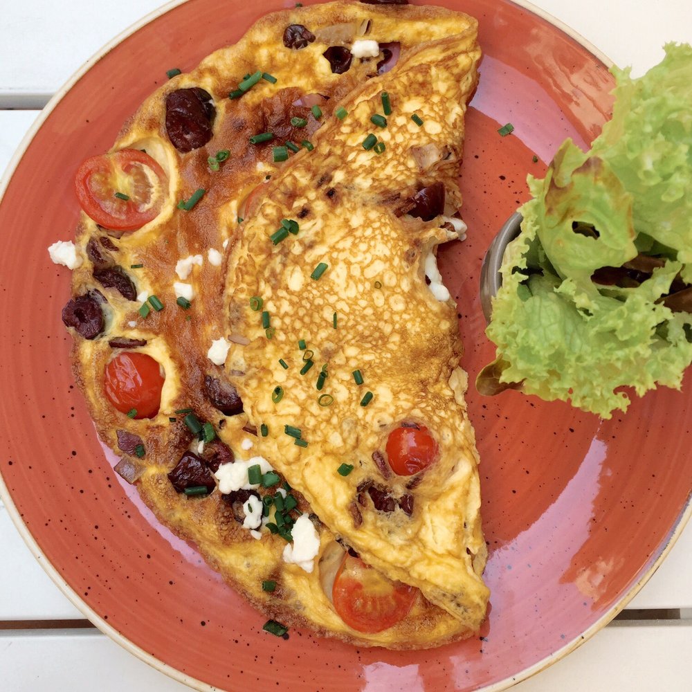 Cafe Telegraph - Mediterranean omelette. - Breakfast & Brunch Near Me - Vienna, 9